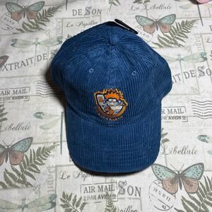 Naruto‎ Shippuden Ichiraku Ramen Corduroy Hat Blue Anime Manga Baseball Cap